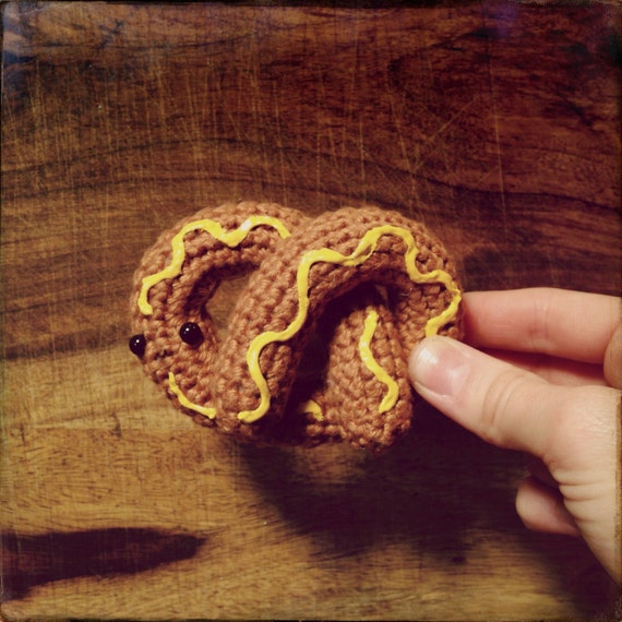 pretzel plush toy