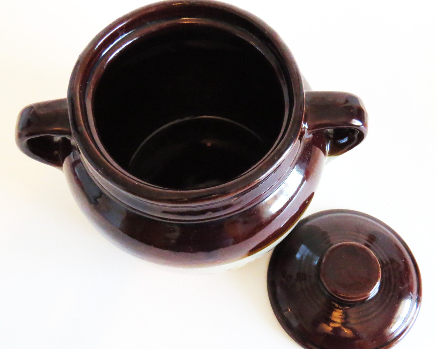 Antique 1920's BOSTON BAKED BEAN Pot / by rescuedbykathleen