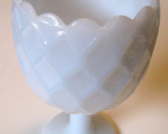 Vintage Milk Glass Vase
