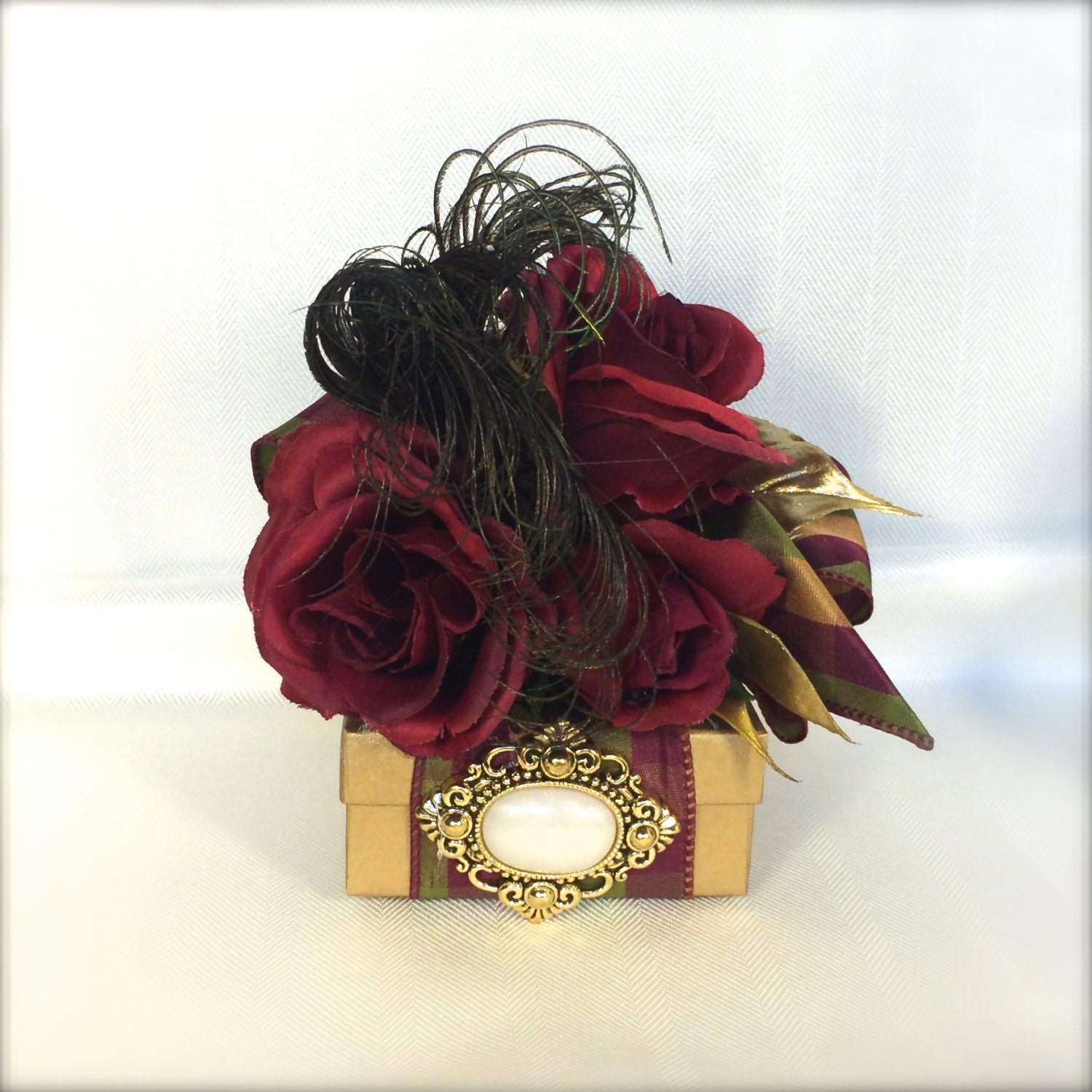 Gift Cards, Box, Pre-wrapped Gift Box, Wedding Favor, Bridesmaid gift, Grooms gift, Tip Box, Elegant, Romantic, Rhinestone, Decoration