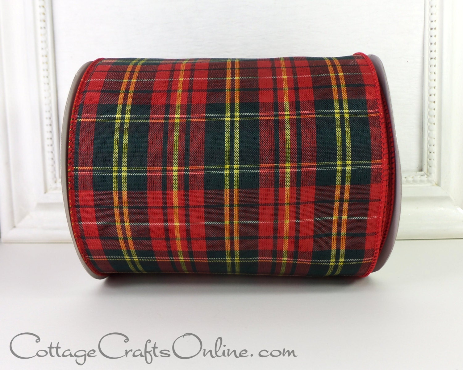 christmas wired ribbon 6 wide red green by cottagecraftsonline christmas wired ribbon 6 wide red green by cottagecraftsonline