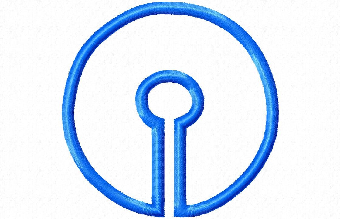 GTube CoverCircle Applique Machine Embroidery by LilliPadGifts