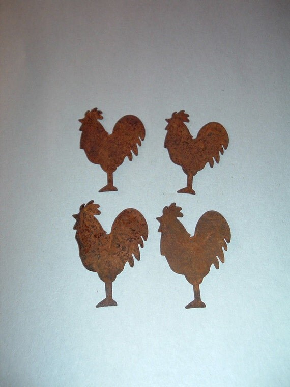 Rusty Tin Cutouts