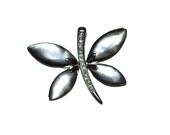 Modern Dragonfly Pendant Abalone Rhinestone Unique Pendant Craft Supplies Jewelry Supplies