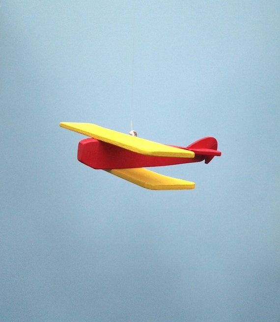airplane ornament bi plane christmas ornament wooden airplane ornament bi plane christmas ornament wooden