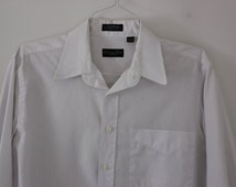 Popular items for white dress shirt on Etsy