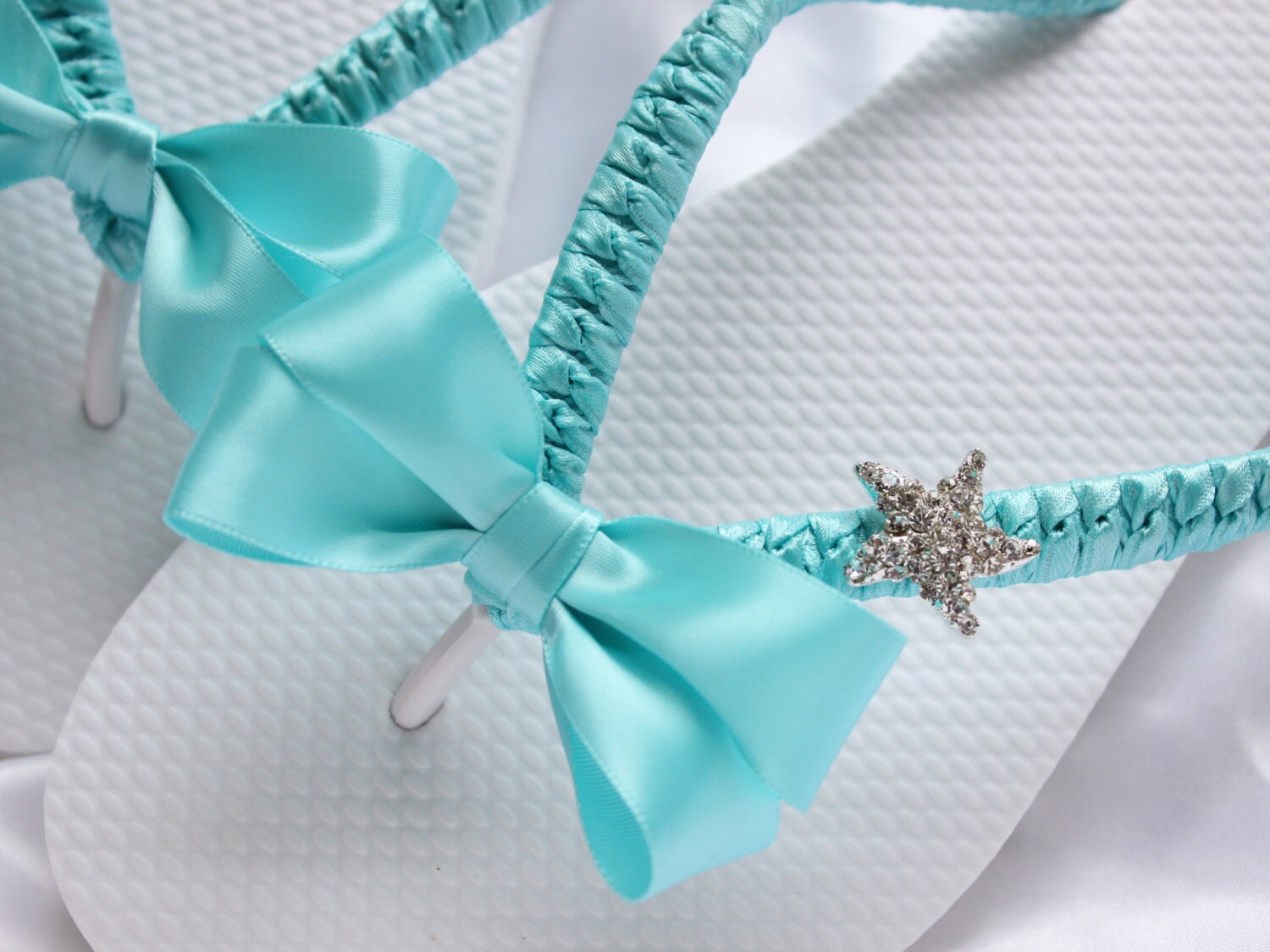 blue bottom personalized bridal shoes