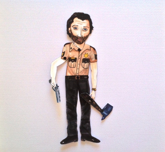 rick grimes doll