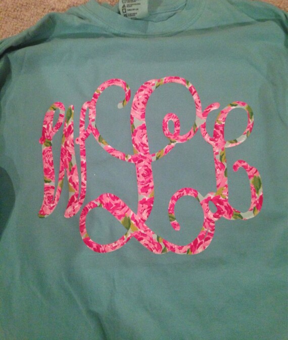 lilly pulitzer monogram shirt
