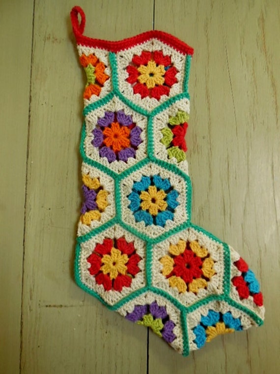 crochet christmas stocking pattern