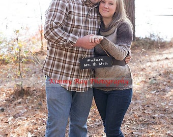 Small Hanging Chalkboard Sign Welcome Wedding Prop 7" Wide Chalk (Includes )