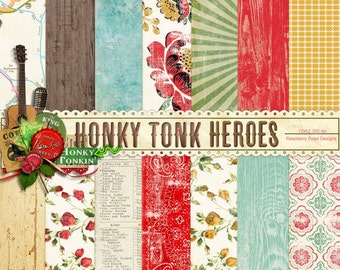 Honky Tonk Heroes Paper Set