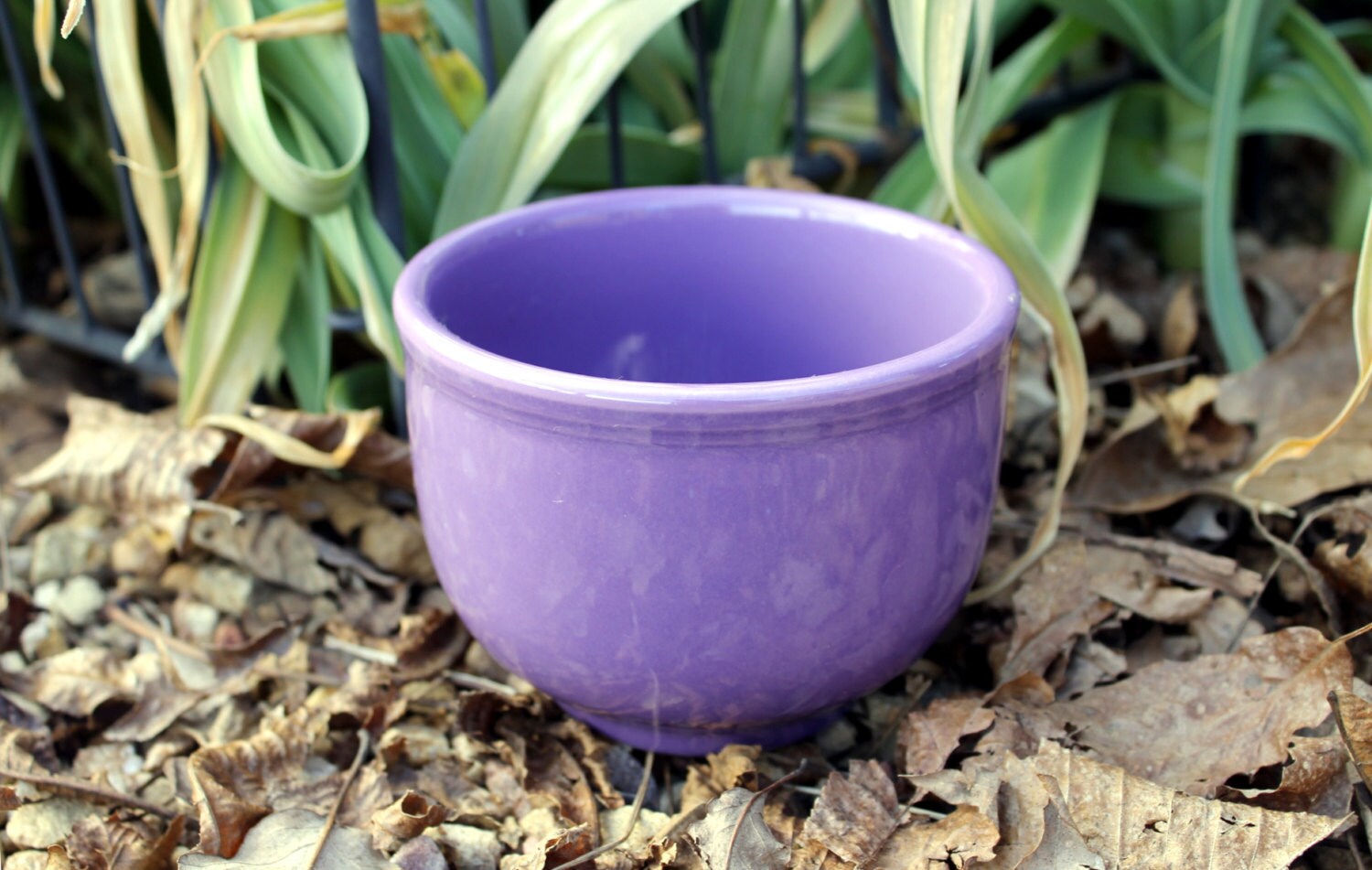 Vintage Limited Edition Lilac FiestaWare Soup by RabbitsInTheAttic