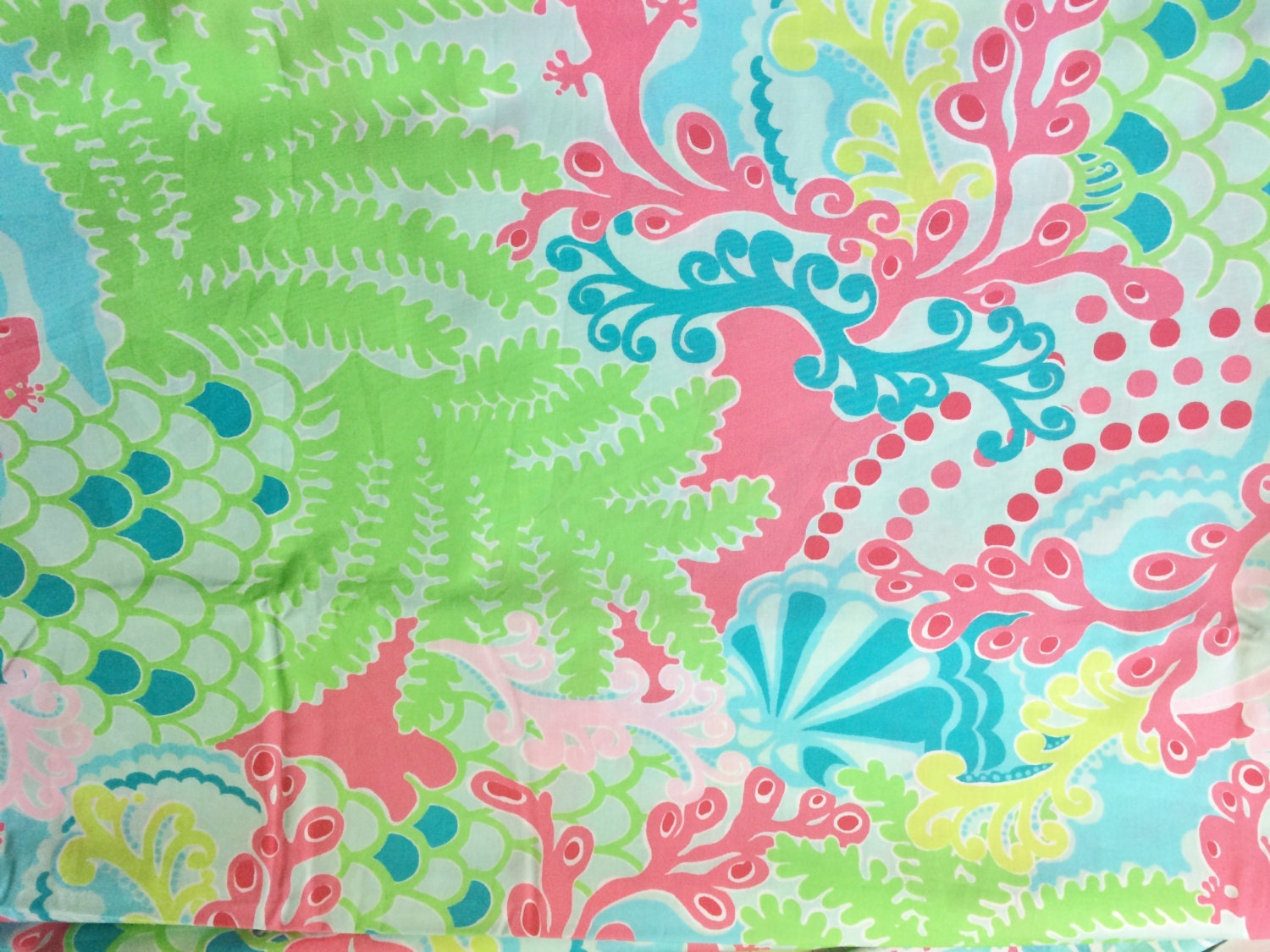 Surf Blue Checking In 9 X 18 inches or 18 X 18 inches ~Lilly Pulitzer ...