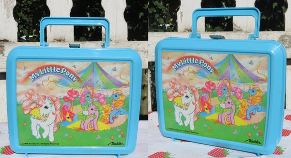 My little pony lunch box with thermos aladdin hasbro little