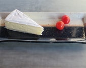 Ceramic cheese board small pottery tray rectangular plate squared serving platter appetizer serving tray OOAK ceramic plate wood-fired