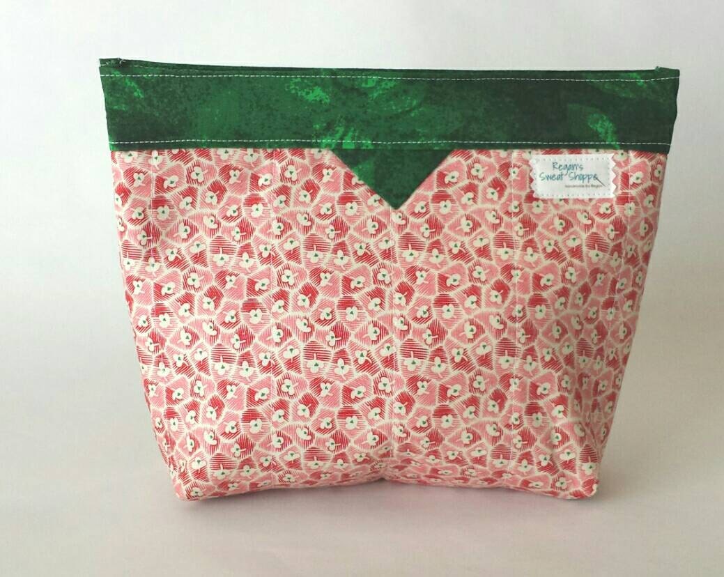 Tape Measure Bag Quilted Bag Tape Measure Closure Clutch