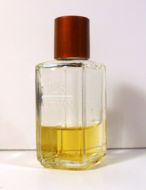 CLEARANCE Vintage 1980s Musk for Men by Avon 0.5 oz Mini