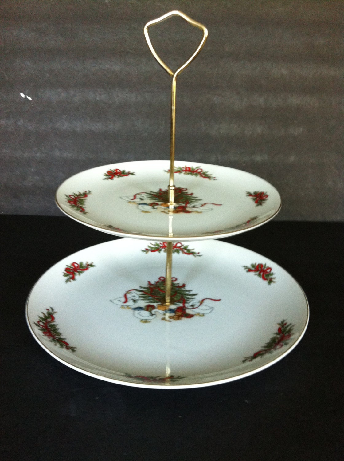 christmas serving tray vintage christmas 2 tier tidbit tray christmas serving tray vintage christmas 2 tier tidbit tray
