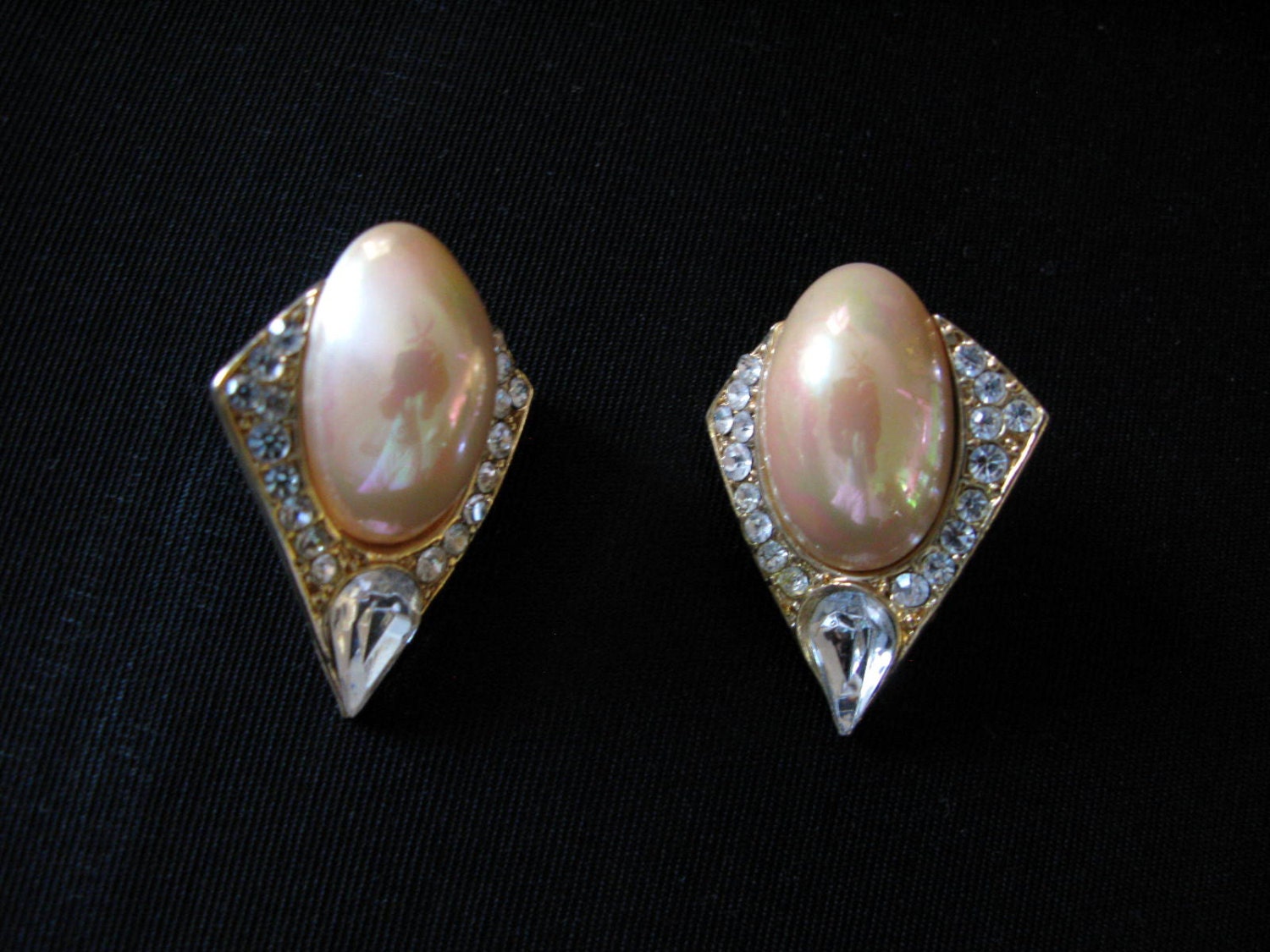 Earring Sale 80s Earrings Big Pierced By Greenleafvintage1 On Etsy   Il Fullxfull.738184108 Qq4u 