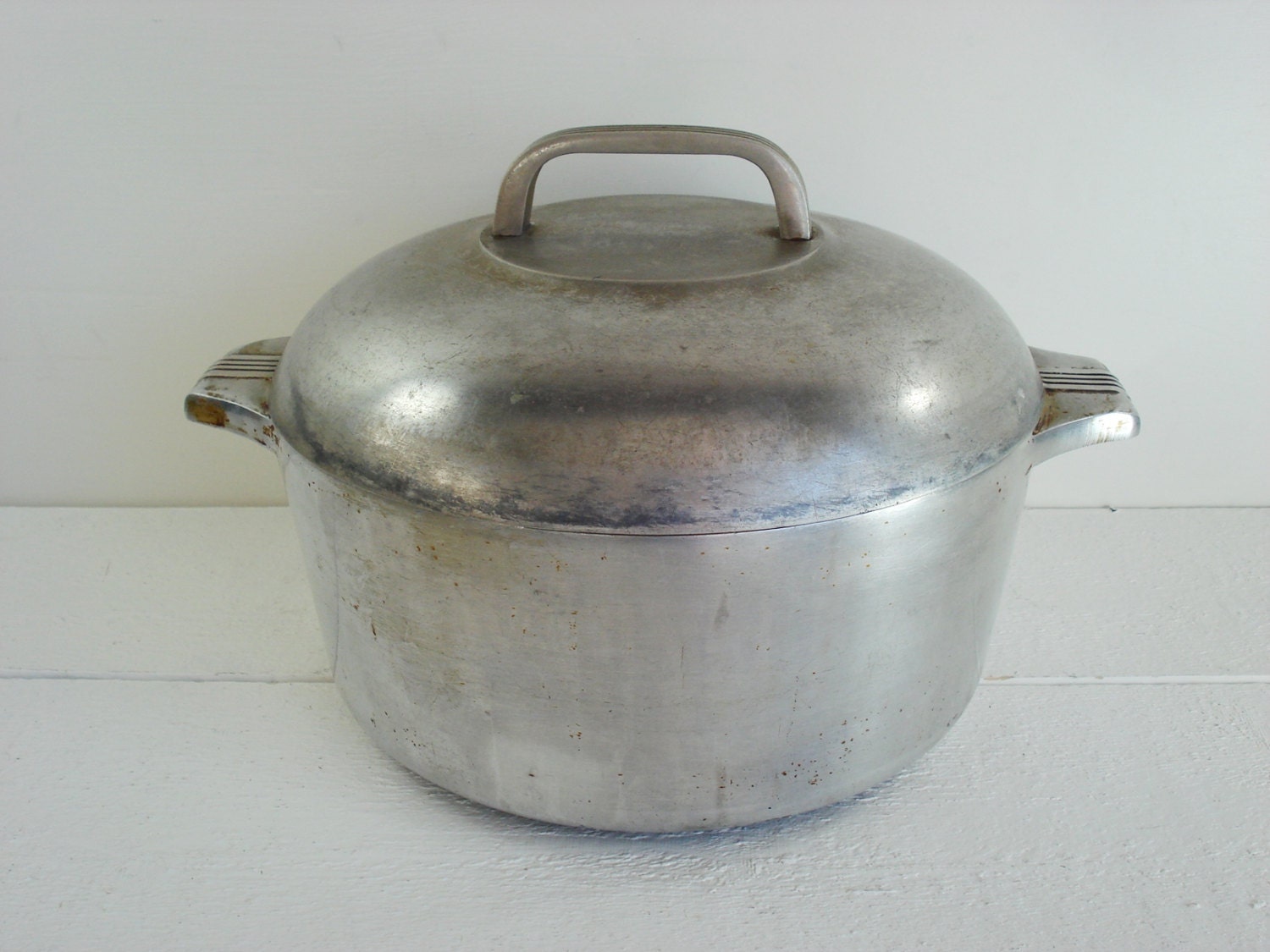 Vintage Wagner Ware Sidney Magnalite 4248P Stock Pot