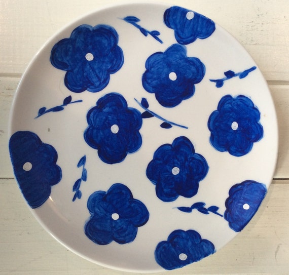 Hand Painted plates handpainted Artwork on Porcelain