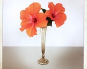 silver bud vase trumpet art deco 2 available rustic vintage