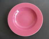 Homer Laughlin China Mauve Pink 11 Inch Soup Pasta Serving Bowl
