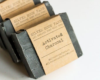 Activated Charcoal Goat Milk Soap
