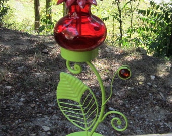 Hummingbird feeder "Petra" (green)
