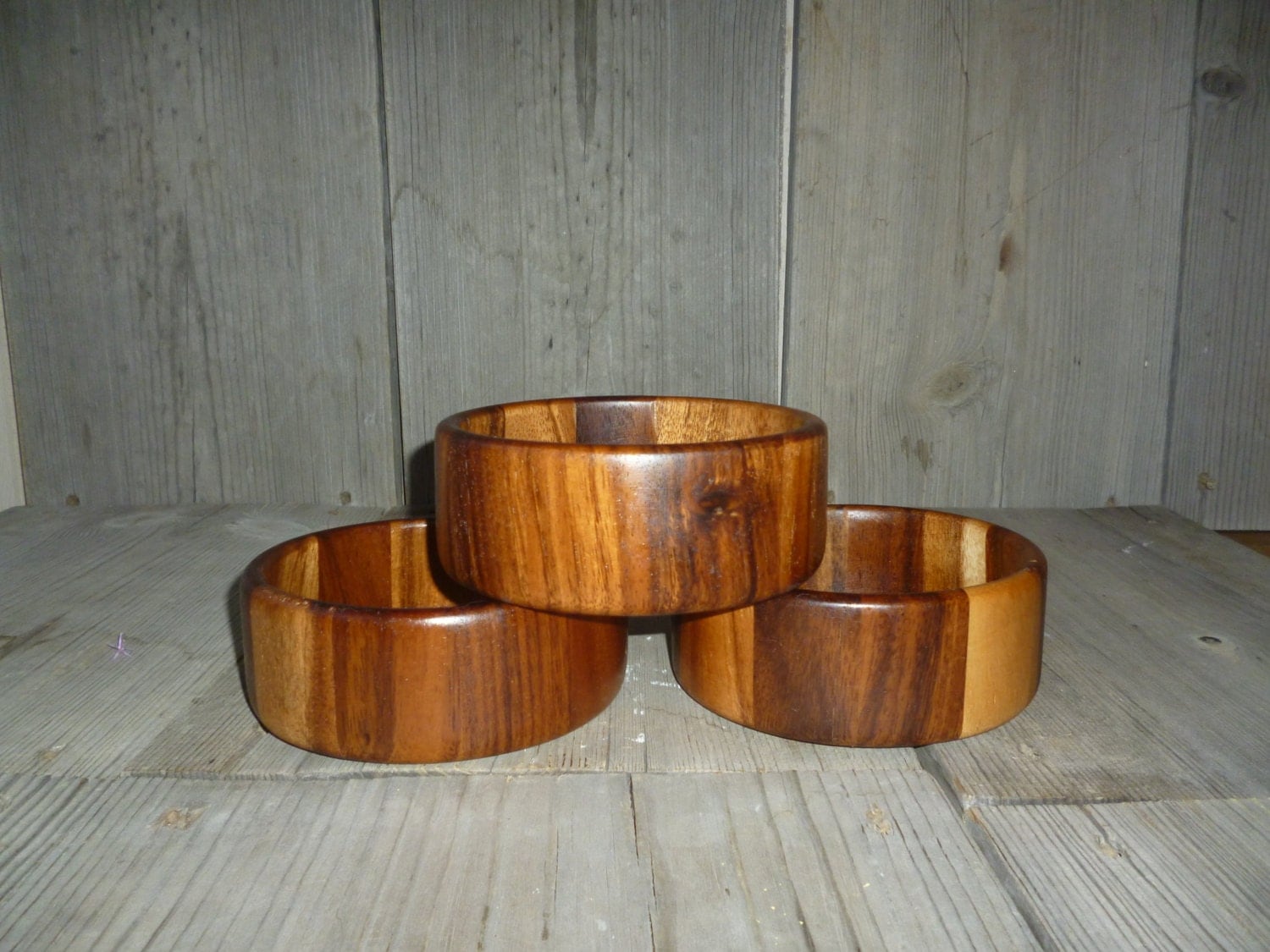 Vintage Wood Bowl Set Of Three Haute Juice   Il Fullxfull.697166252 Lpnu 