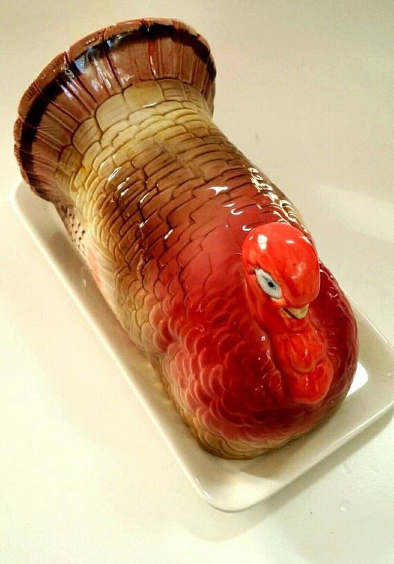 Vintage Otagiri Turkey Butter Dish/Turkey Butter Dish/ Vintage