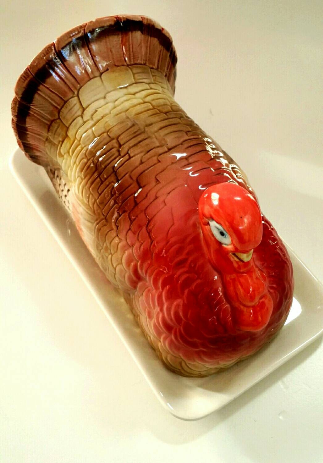 Vintage Otagiri Turkey Butter Dish/Turkey Butter Dish/ Vintage