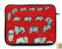 Unique elephant laptop case related items | Etsy