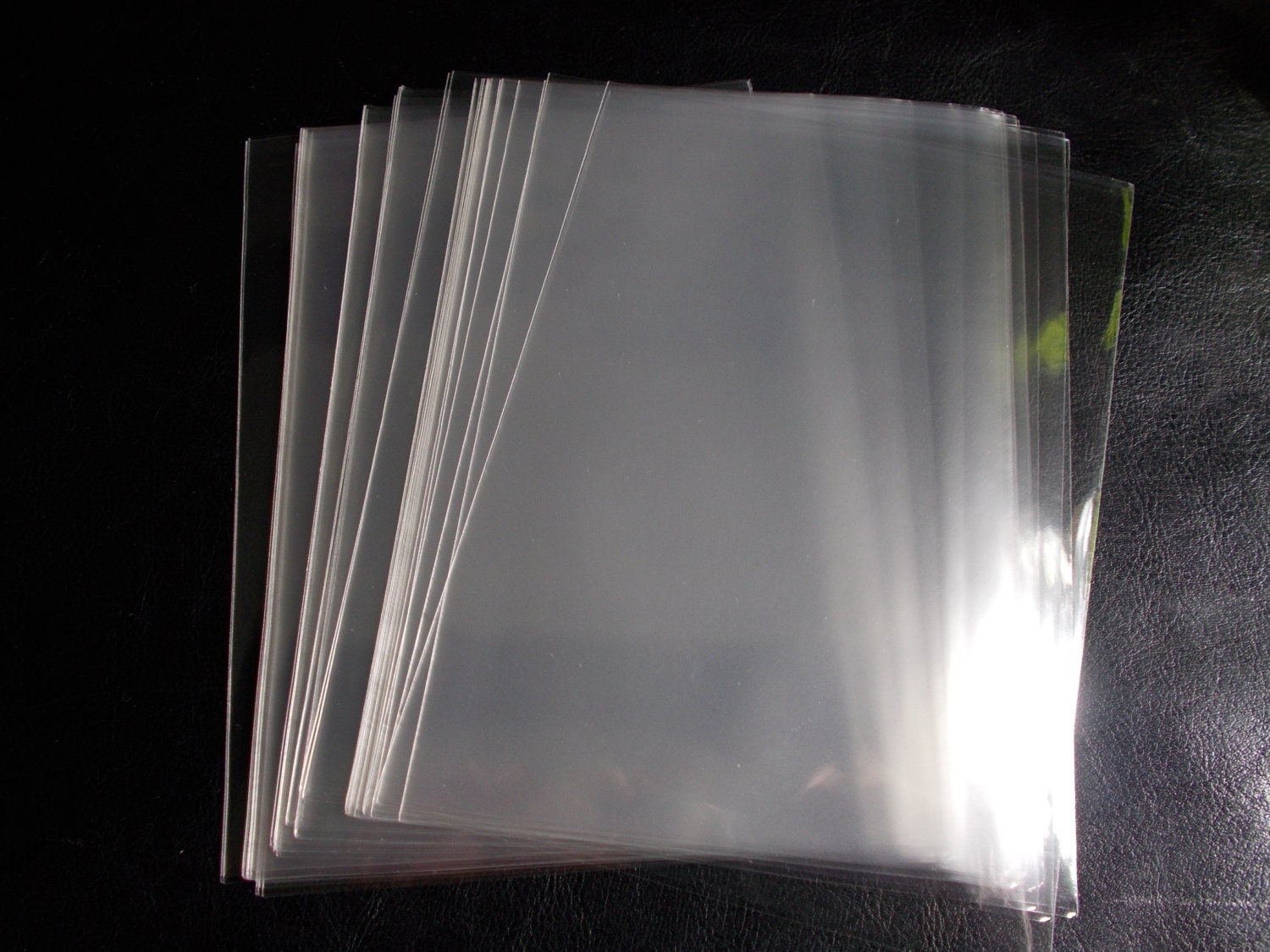 100 9 x 12 Clear Flat Cello Bag Plastic Envelopes
