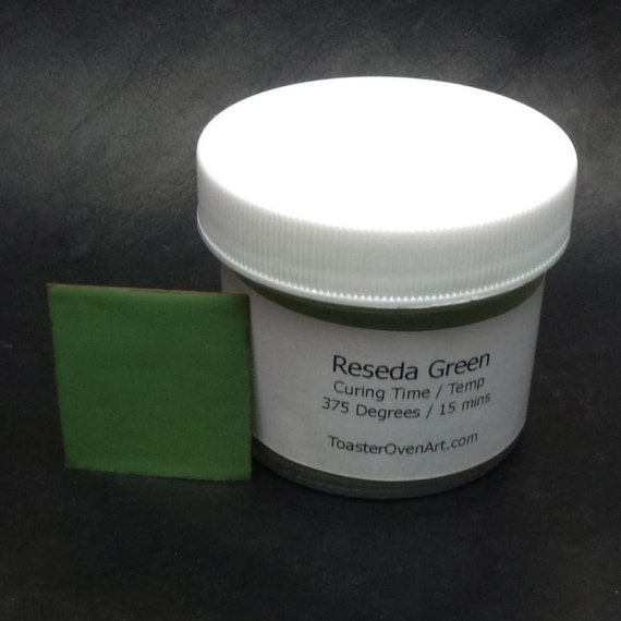 Reseda Green Powder Paint