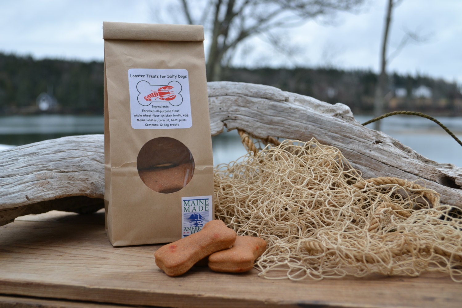 Lobster Treats for Salty Dogs. We developed the recipe for dog