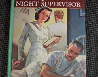 Vintage CHERRY AMES #11 NIGHT SUPERVISOR 1950 Yellow Spine Vintage CHERRY AMES #11 NIGHT SUPERVISOR 1950 Yellow Spine
