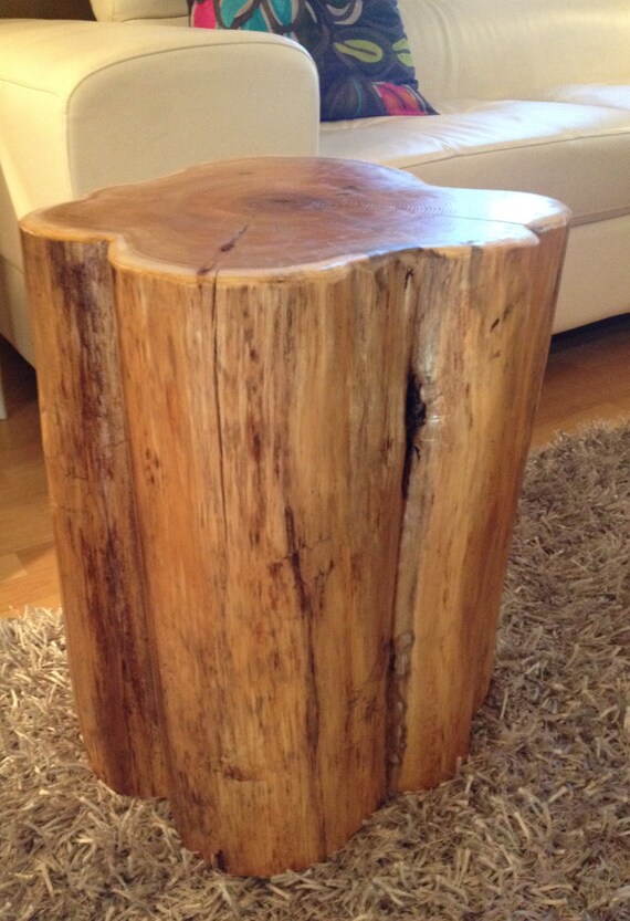 Wood Stump Side Tables End Tables Coffee TablesRustic