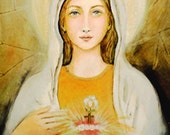 Print of the <b>Immaculate Heart</b> of Mary - il_170x135.718553196_p30g