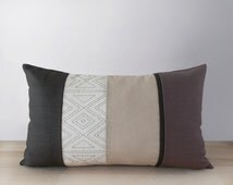 Popular items for grey brown pillow on Etsy