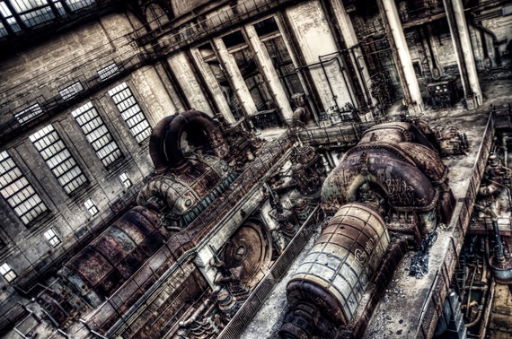 Abandoned Power Plant Philadelphia by TheArtsofTimeandLife on Etsy