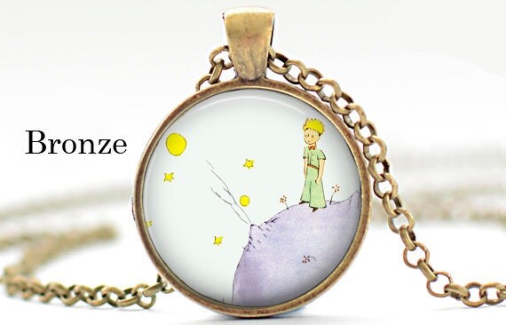 Little Prince Jewelry Necklace Pendant Children Book Pendant