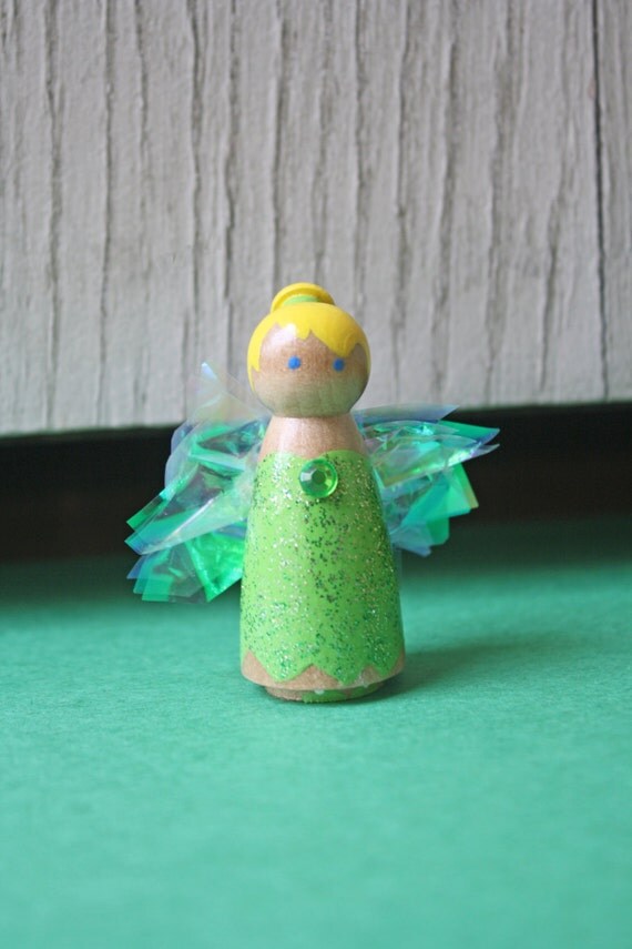 tinkerbell peg doll