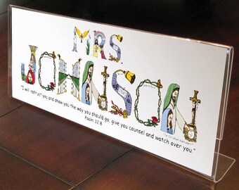Teacher Gifts - Personalized Christian Gifts - Personalized Teacher ...