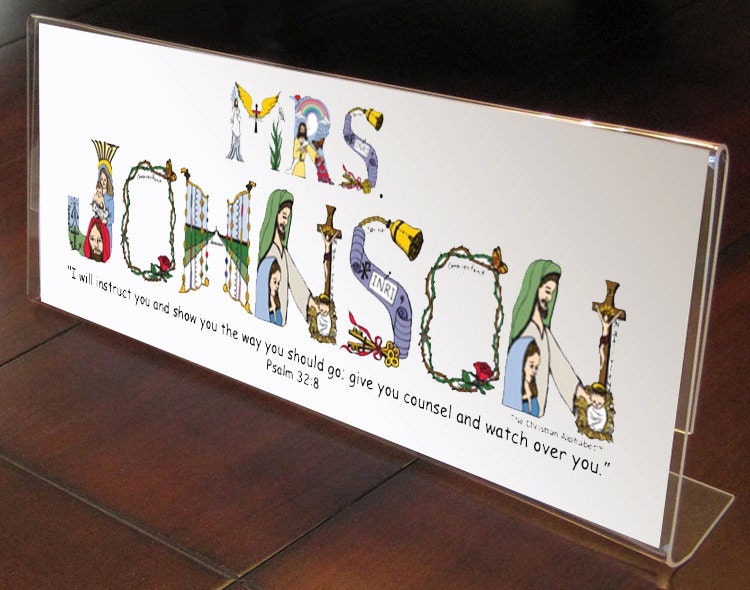 End of Year Teacher Gifts Personalized Christian Gifts