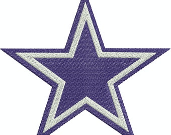 Dallas Star, Texas Star Applique and Fill 4 designs Machine Embroidery Design