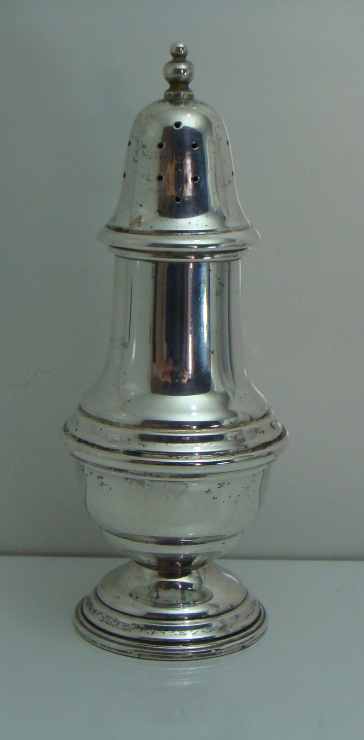 Antique Wallace 925 Sterling Silver SALT PEPPER SHAKER – Haute Juice