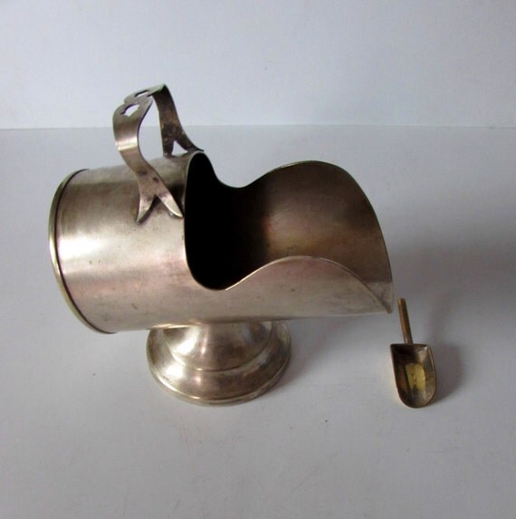 Stunning Design E.P.N.S. Sugar Container With Spoon Added