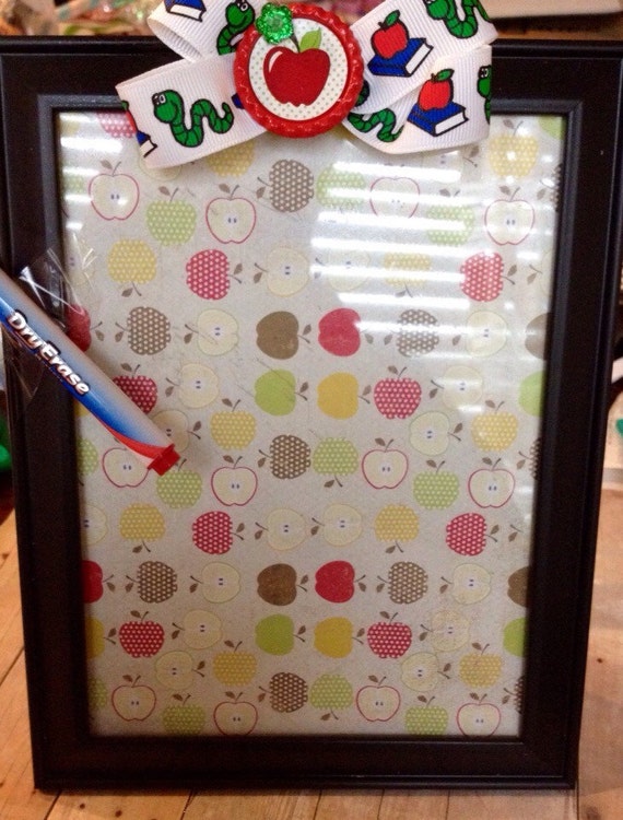 Dry Erase Memo Notes Board by Her3Owls on Etsy